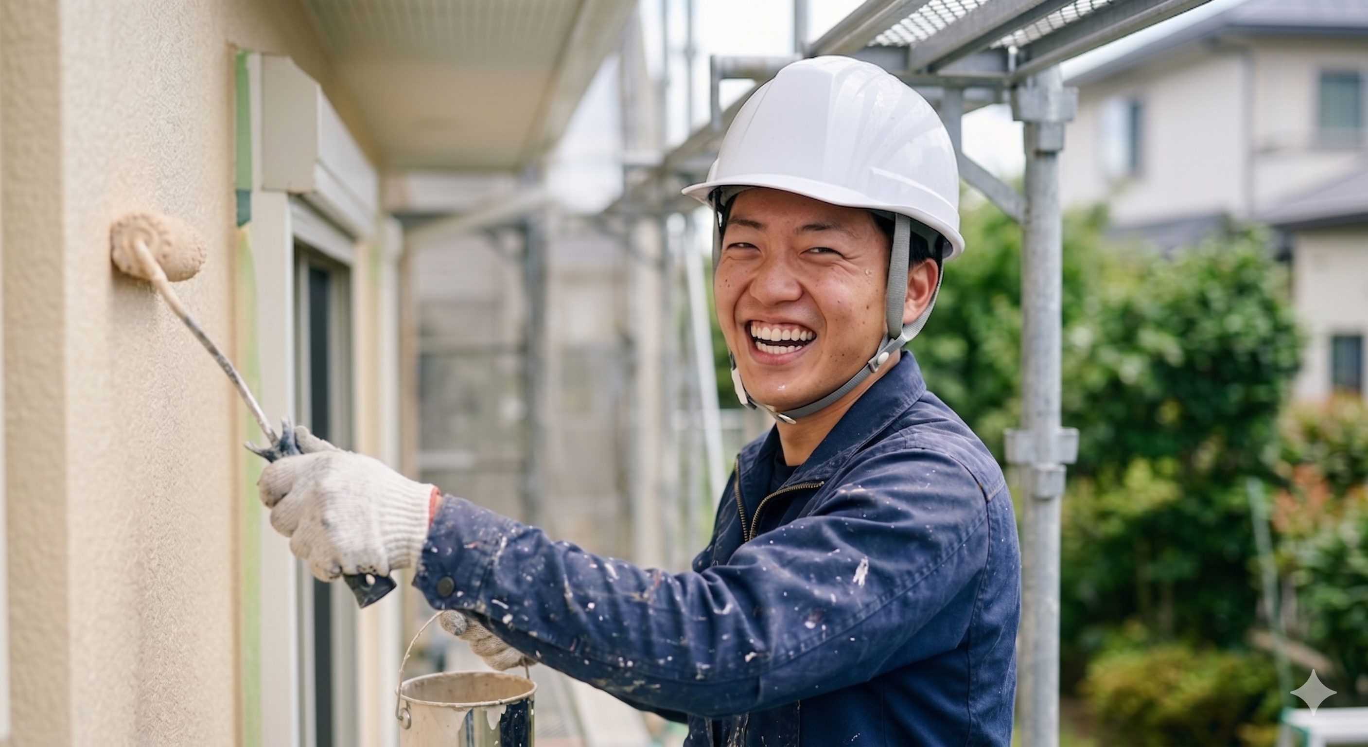 地域密着の施工